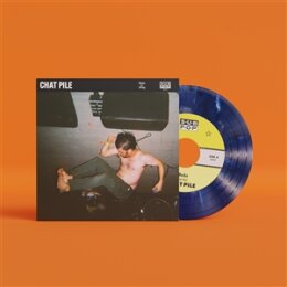 CHAT PILE - MASKS   (LTD. BLUE MARBLE VINYL) - 7"