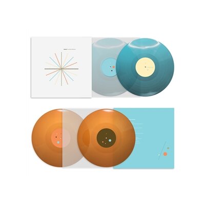 LUSINE - A CERTAIN DISTANCE (TRANSPARENT ORANGE & TEAL VINYL) - LP
