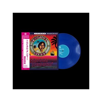 HOSONO, HARUOMI - TROPICAL DANDY (OCEAN BLUE COL. 180G LP W/ OBI) - LP