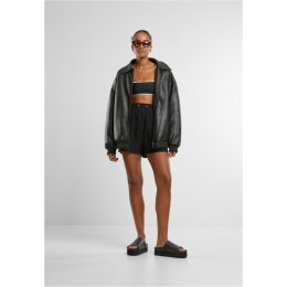 Urban Classics - TB7467 - Ladies Musselin Shorts - black