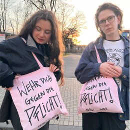 BSK - Wehr dich gegen die Pflicht - Tote Bag / Jutebeutel