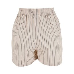 Urban Classics - TB6845 - Ladies Striped Shorts - cloud/white