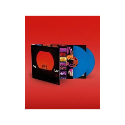 PULP - LIVE! (BLUE COLOURED VINYL EDITION) - LP