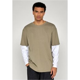Urban Classics - TB2887 Oversized Shaped Double Layer LS...