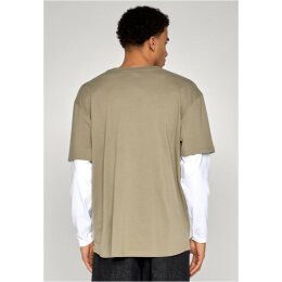 Urban Classics - TB2887 Oversized Shaped Double Layer LS...