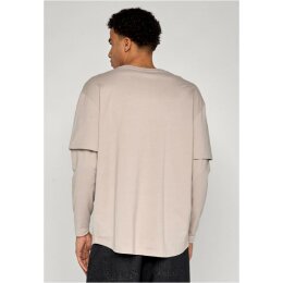 Urban Classics - TB2887 Oversized Shaped Double Layer LS...