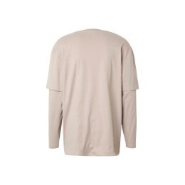 Urban Classics - TB2887 Oversized Shaped Double Layer LS Tee - cloud/cloud