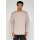 Urban Classics - TB2887 Oversized Shaped Double Layer LS Tee - cloud/cloud