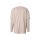 Urban Classics - TB2887 Oversized Shaped Double Layer LS Tee - cloud/cloud