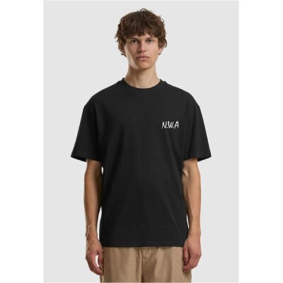 Urban Classics - MT4159 - N.W.A Logo FB Oversize Tee - black