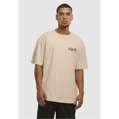 Urban Classics - MT4159 - N.W.A Logo FB Oversize Tee - whitesand