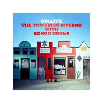 GIRAFFE - THE TOWERING INFERNO WITH BONGO DRUMS (TRANSPARENT RED) - LP