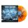 TYGERS OF PAN TANG - ELECTRIFYED (TRANSPARENT ORANGE W/ BLUE SPLATTER) - LP