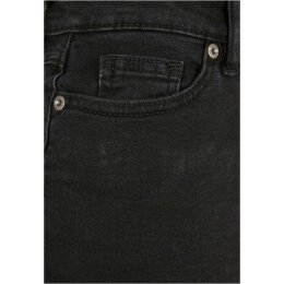 Urban Classics - TB4799 - Ladies Essentials Stretch Denim Mini Skirt - black washed