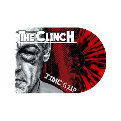 CLINCH, THE - TIMESS UP (RED W/ BLACK SPLATTER) - LP