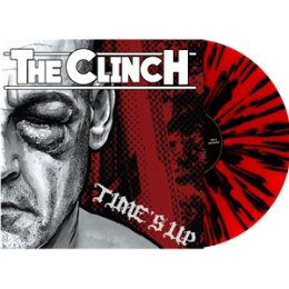 CLINCH, THE - TIMESS UP (RED W/ BLACK SPLATTER) - LP