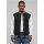 Urban Classics - TB207 - 2-tone College Sweatjacke t- black / white