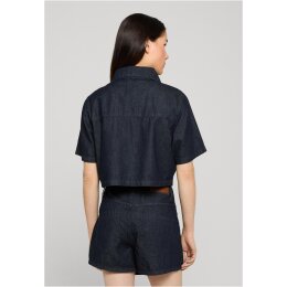 Urban Classics - TB8372- Ladies Cropped Light Denim Shirt...