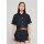 Urban Classics - TB8372- Ladies Cropped Light Denim Shirt - blue rinsed washed