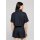 Urban Classics - TB8372- Ladies Cropped Light Denim Shirt - blue rinsed washed