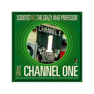 SCIENTIST/CRAZY MAD PROFESSOR, THE - AT CHANNEL ONE - LP