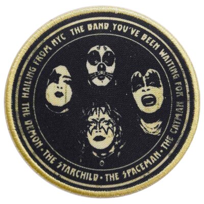 Kiss - Hailing from NYC - Standart Patch