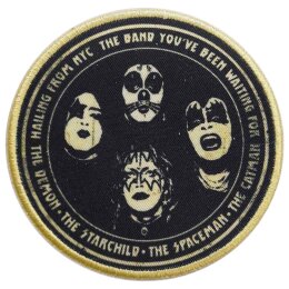 Kiss - Hailing from NYC - Standart Patch