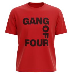 Gang of Four - Logo - Unisex Shirt - red