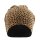 MSTRDS - Printed Jersey Beanie - 10479 - cheetha/black