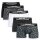 Urban Classics - TB3846 Boxer Shorts 5-Pack - ban.aop+brand.aop+cha+blk+wht