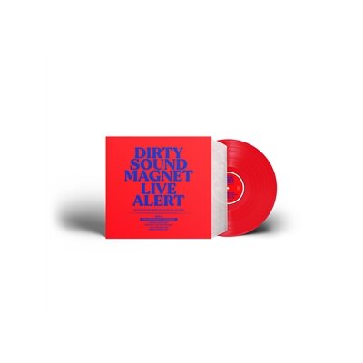DIRTY SOUND MAGNET - LIVE ALERT (RED VINYL) - LP