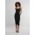 Urban Classics - TB7180 - Ladies Basic Long Cotton Jersey Dress - black