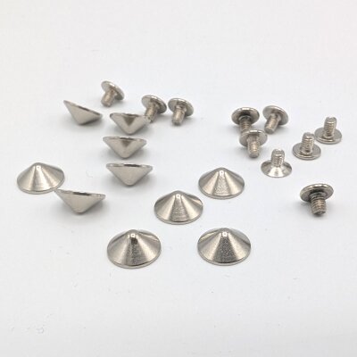 Spitzniete - ST001 - silber - 10mm