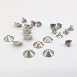 Spitzniete - ST001 - silber - 10mm