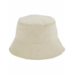 Beechfield - Organic Cord Bucket Hat (B687) - stone