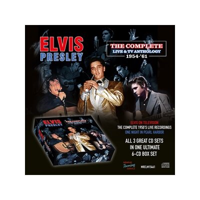 PRESLEY, ELVIS - THE COMPLETE LIVE & TV ANTHOLOGY 1954-1961 (6CD BOX) - CD