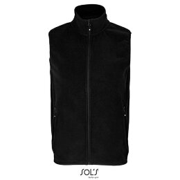 SOLs - 03822 - Unisex Factor Zipped Fleece Bodywarmer -...