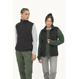 SOLs - 03822 - Unisex Factor Zipped Fleece Bodywarmer -...