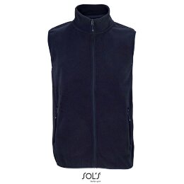 SOLs - 03822 - Unisex Factor Zipped Fleece Bodywarmer - navy