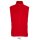 SOLs - 03822 - Unisex Factor Zipped Fleece Bodywarmer - red