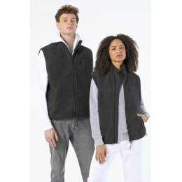 SOLs - 04041 - Unisex Sherpa Bodywarmer Fury - carbon...