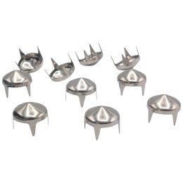 Rundniete - TGN004 - silber - 10mm