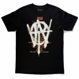 Muse -  Grafitti Tracklist - black - T-Shirt