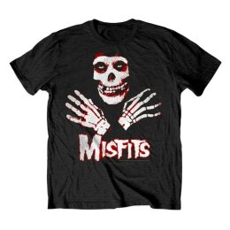 Misfits - Hands - Unisex Shirt - black - T-Shirt