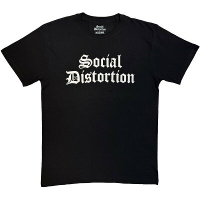 Social Distortion - Logo Mono - Unisex Shirt - black - T-Shirt