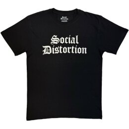 Social Distortion - Logo Mono - Unisex Shirt - black -...