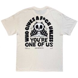 Architects - Whiplash Who Gives A Fuck - Unisex Shirt - Natural - T-Shirt