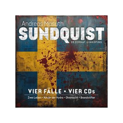 MASUTH, ANDREAS - SUNDQUIST - DEZERNAT LINKÖPING (4 FÄLLE, 4 CDS) - CD