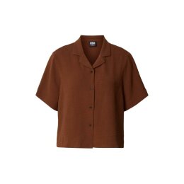 Urban Classics - TB8283 - Ladies Structured Resort Shirt - cinnamonbrown