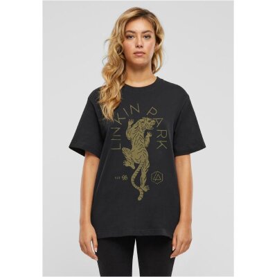 Linkin Park - Tiger (MC1685) - Ladies Shirt - black